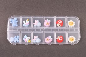 Kit 12 mini figuras decorativas GHZ-9003 (1)